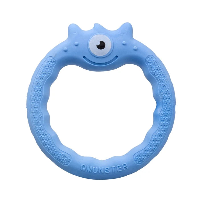Brinquedo Mordedor Interativo Anel de Ciclope Qmonster