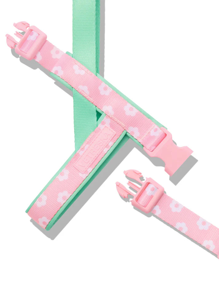 Vetreska Flora Pet Harness & Leash Set - Conjunto Peitoral e Guia