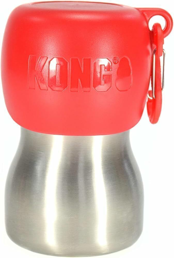 Kong H2O Garrafa Térmica Para Cães Aço Inoxidável 280ml