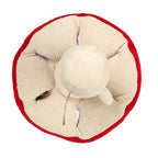 Qmonster Brinquedo para cachorro - Cogumelo Vermelho Curioso