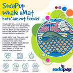 SodaPup Baleia eMat - Tapete de Lamber