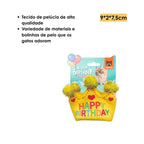 Brinquedo de Pelúcia Feliz Aniversário Coroa FOFOS