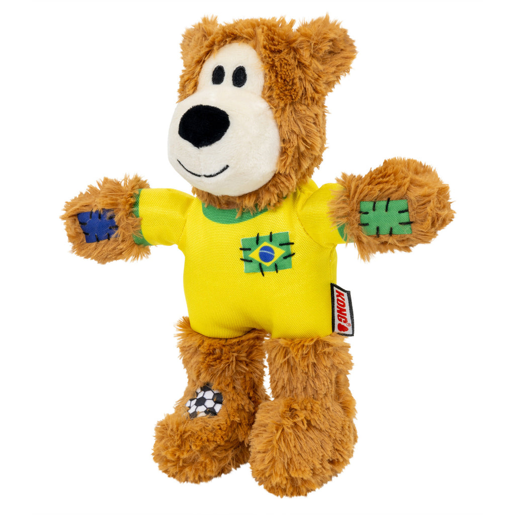 KONG Wild Knots Sport Bear - Colecionável da Copa BRASIL - M