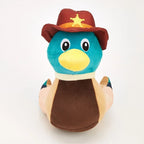 FOFOS Brinquedo de Pelúcia Cowboy Yellow Duck