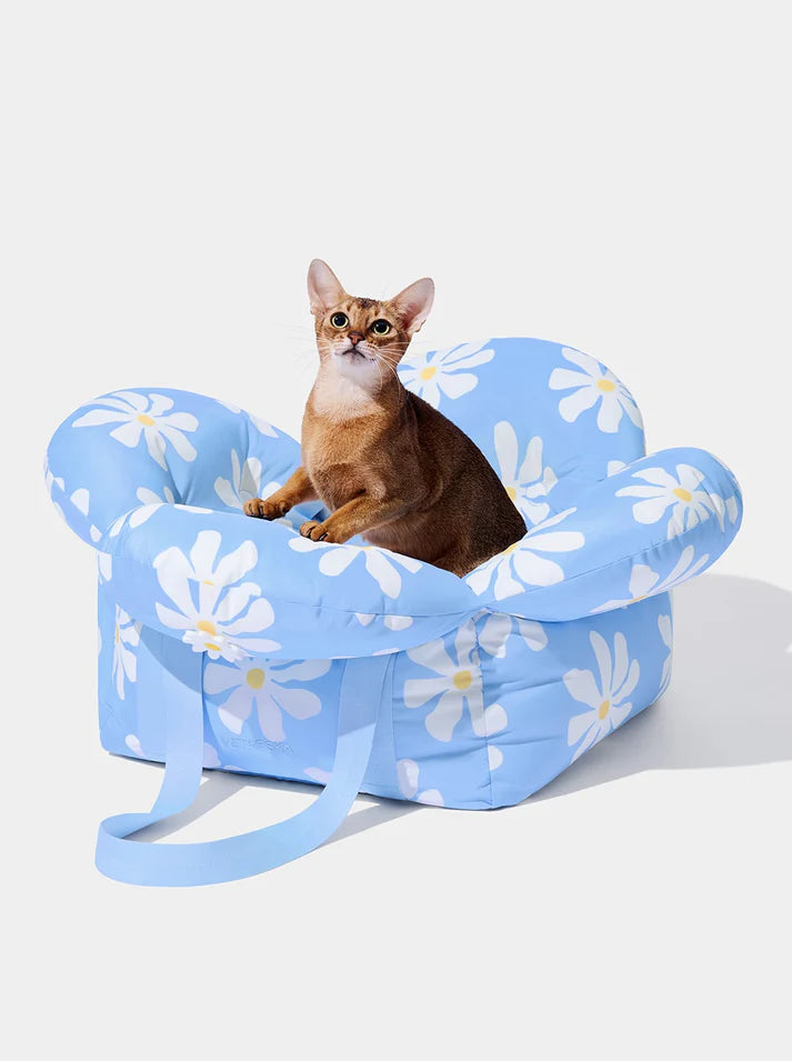 Vetreska Daisy Car Seat Pet Carrier - Bolsa de Viagem para Carro