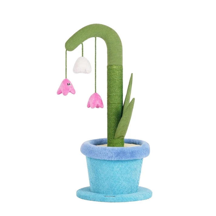 Arranhador Brinquedo Muguet em Vaso Zeze