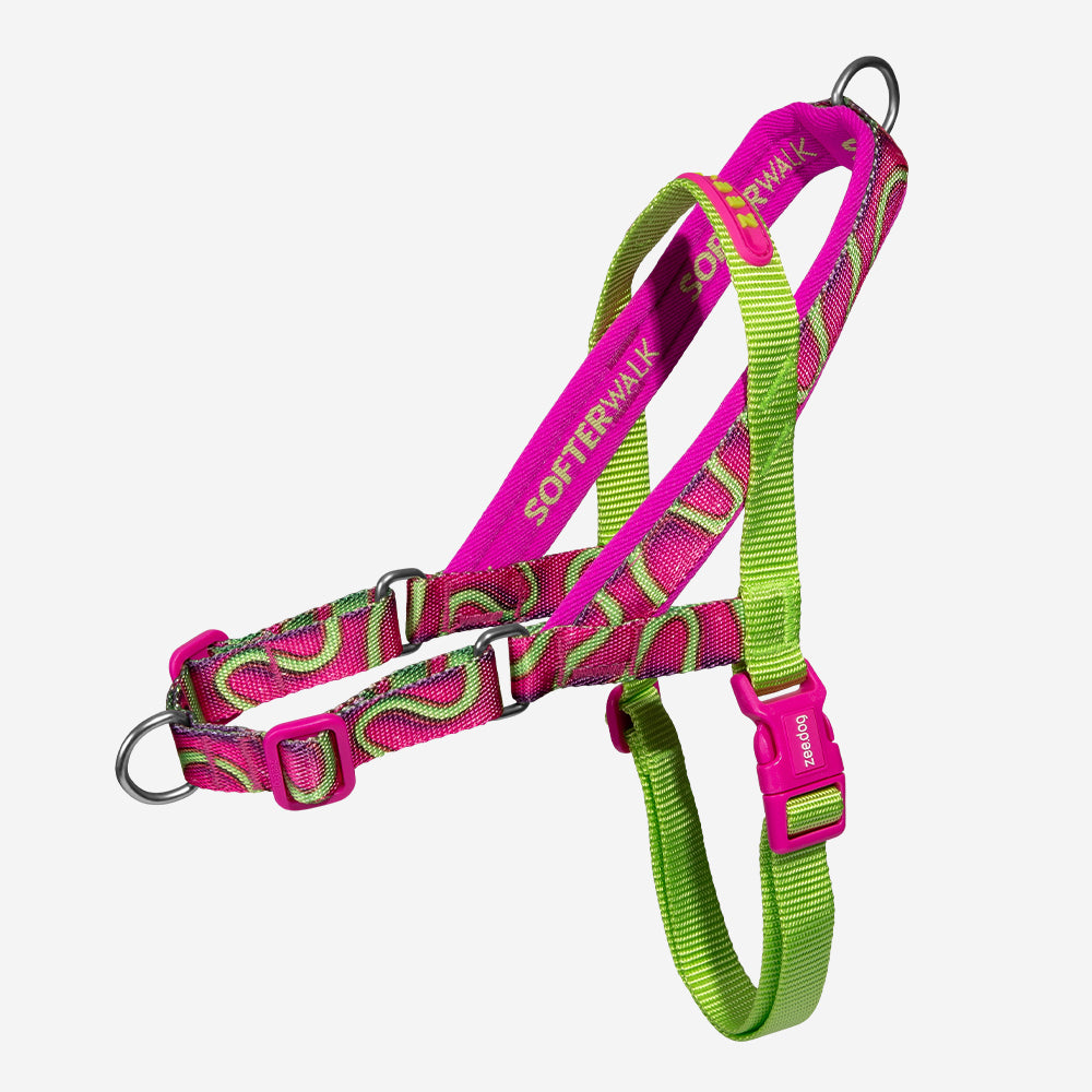 Peitoral Para Cachorros Zee Dog Softer Walk Antipuxão H3D Jelly