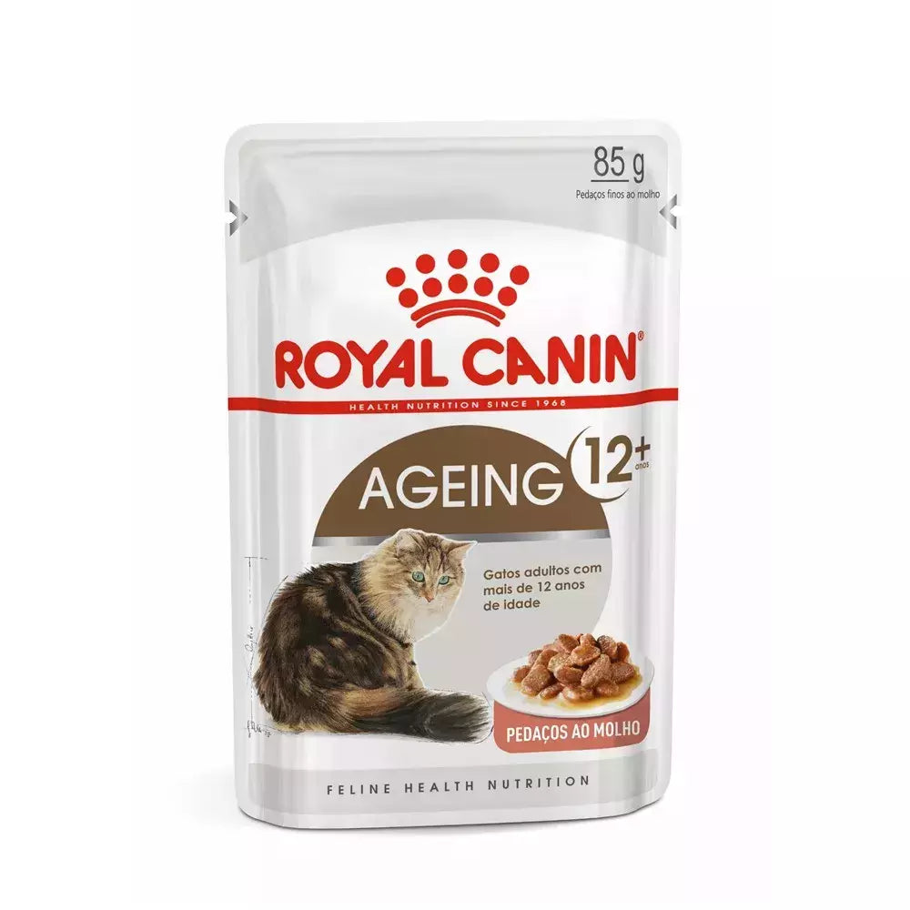 Ração Úmida Royal Canin Ageing 12+ anos para Gatos Adultos - 85 g