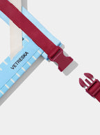 Vetreska Mist & Merlot Pet Harness & Leash Set - Conjunto Peitoral e Guia