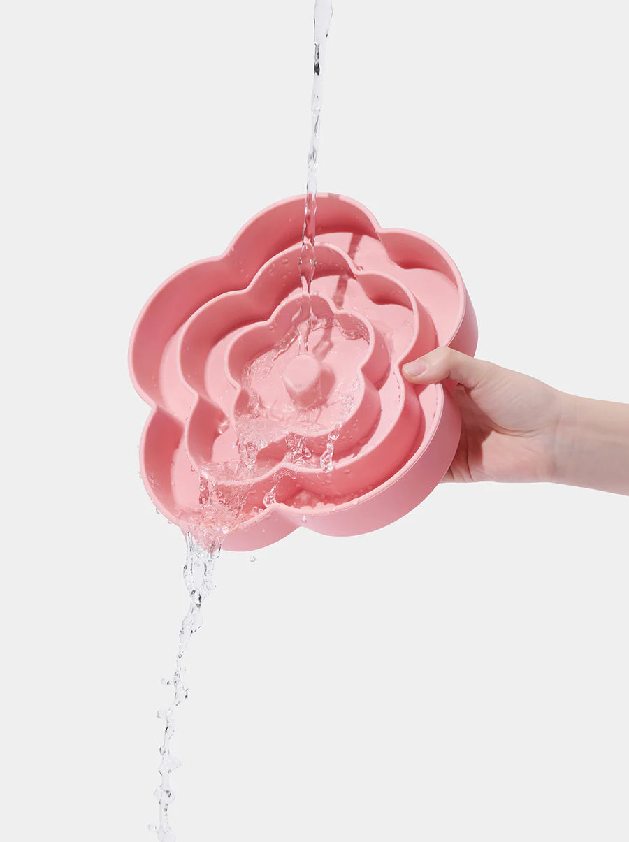 Vetreska Flora Silicone Pet Comedouro Lento para Cachorro
