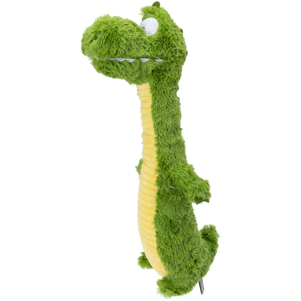Pelucia Para Cães PETTA - Qmonster Crocodilo de Pescoço Longo