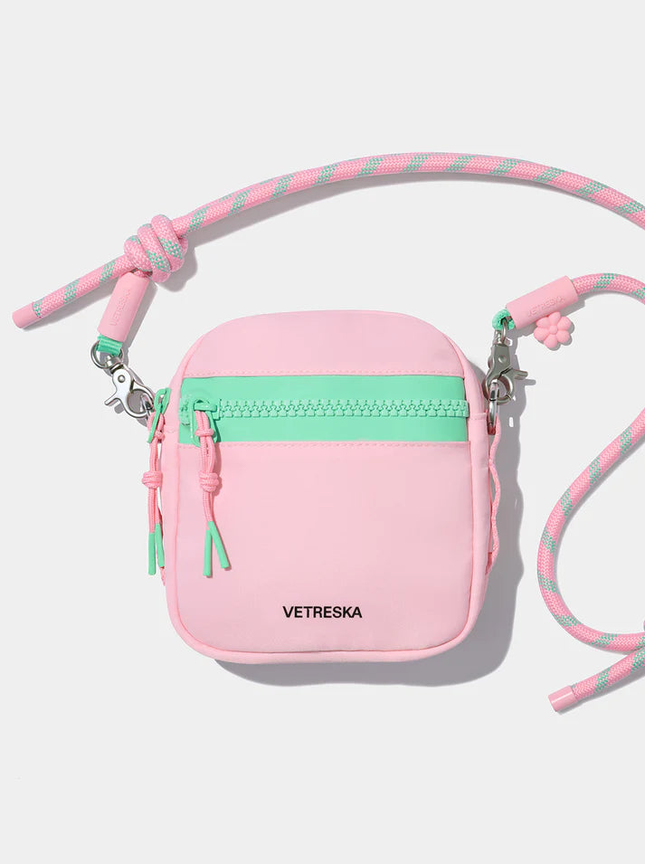 Vetreska Connect Flora Mini Ware Classic (Pink & Green) - Bolsa Multifuncional