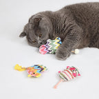Brinquedos Animais Boho com Catnip e Sisal FOFOS