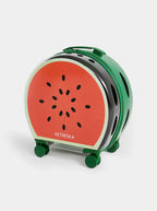 Vetreska Bubble Pet Carrier Green Color Block - Mochila com Rodinhas