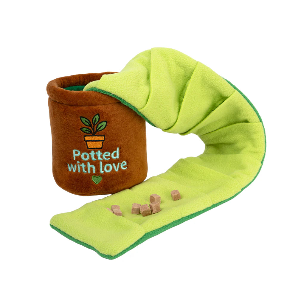 Qmonster Brinquedo para cachorro - Vaso Esconde-Esconde Petiscos