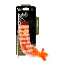 Funforpets Orange Plush Cat Wand Sock - Varinha Interativa para Gatos