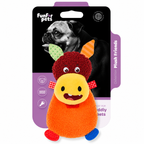 Funforpets Fluffy Plush Cow With Sound - Naninha Interativa de Pelúcia para Cães - Vaca