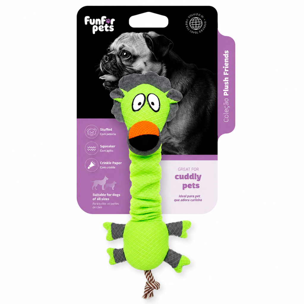 Brinquedo Interativo Funforpets Estica & Puxa para Cães