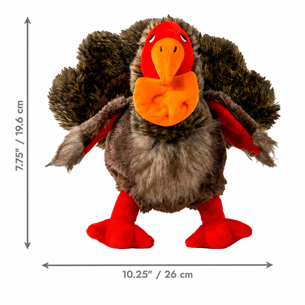 Brinquedo para Cachorros KONG Low Stuff Turkey Médio