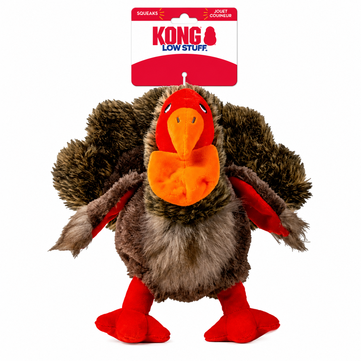 Brinquedo para Cachorros KONG Low Stuff Turkey Médio