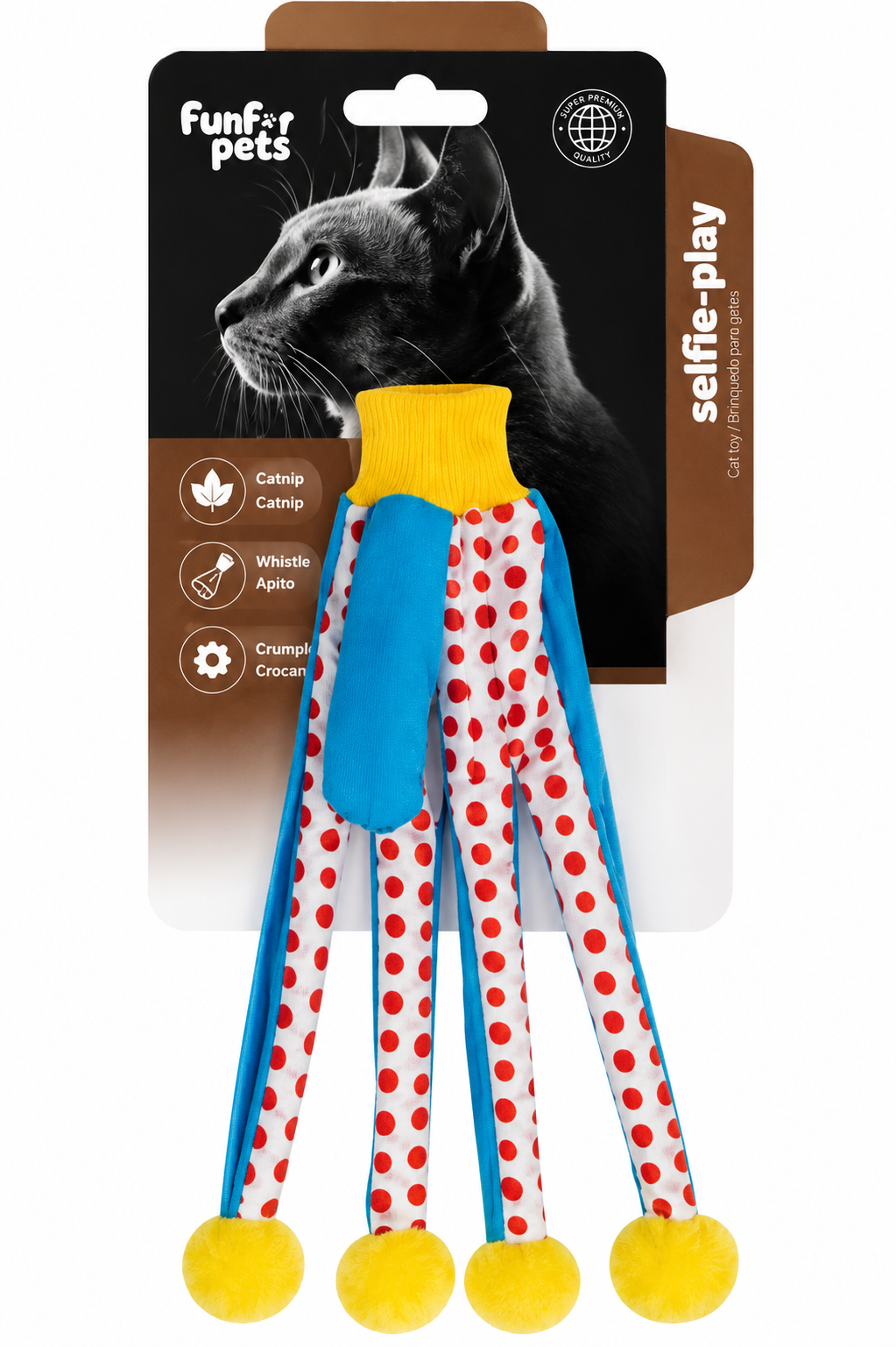 Funforpets Glove Interacts Cat - Luva Interativa Para Gatos