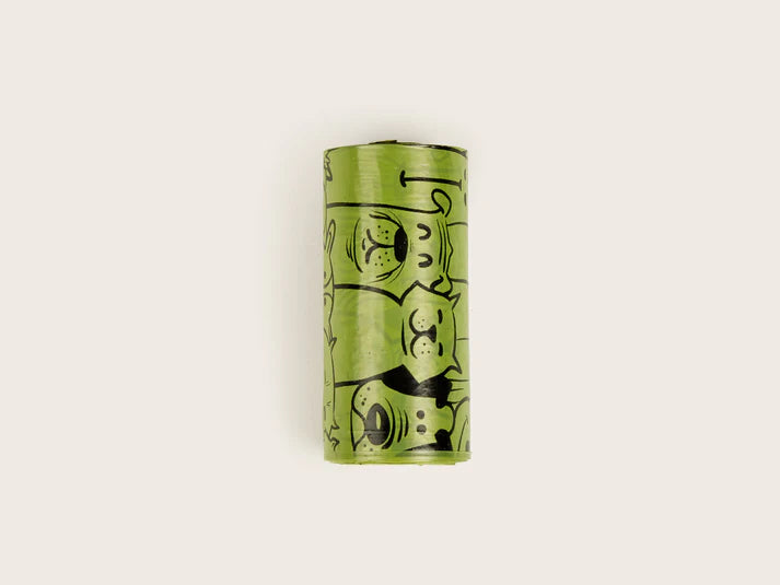 FOFOS Refil de Saquinhos Higiênicos Compostável – 8 Rolos
