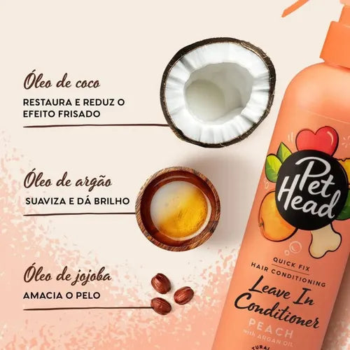Leave-In Condicionador Pet Head Quick Fix Spray Desembaraçante 300ml