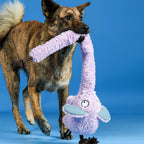 Qmonster Brinquedo para cachorro - Elefante de Tromba Longa - Roxo