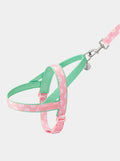 Vetreska Flora Pet Harness & Leash Set - Conjunto Peitoral e Guia