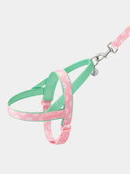 Vetreska Flora Pet Harness & Leash Set - Conjunto Peitoral e Guia