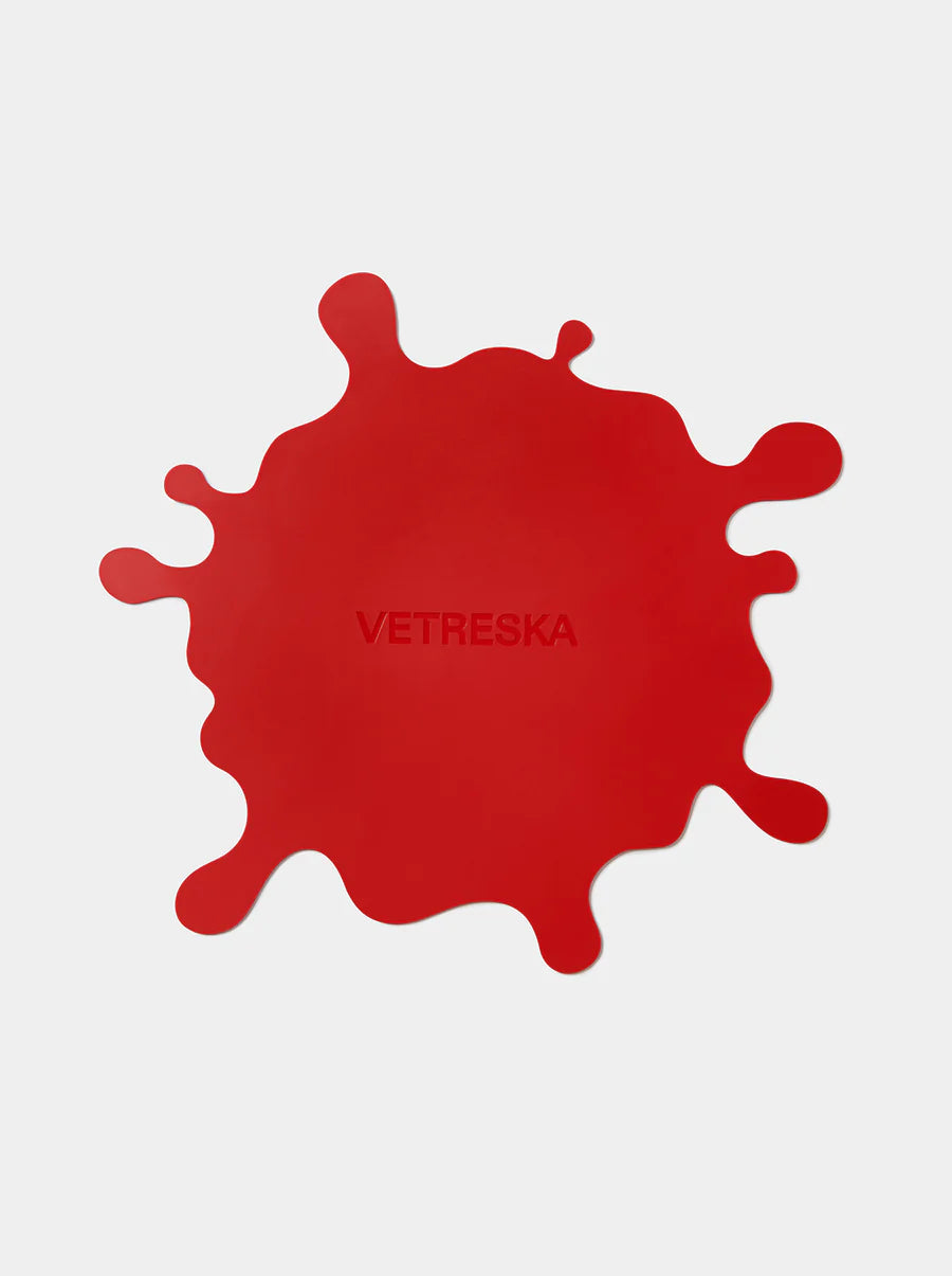 Vetreska Juicy Cherry Pet Bowl, Spoon & Mat Set - Comedouro para Cães e Gatos