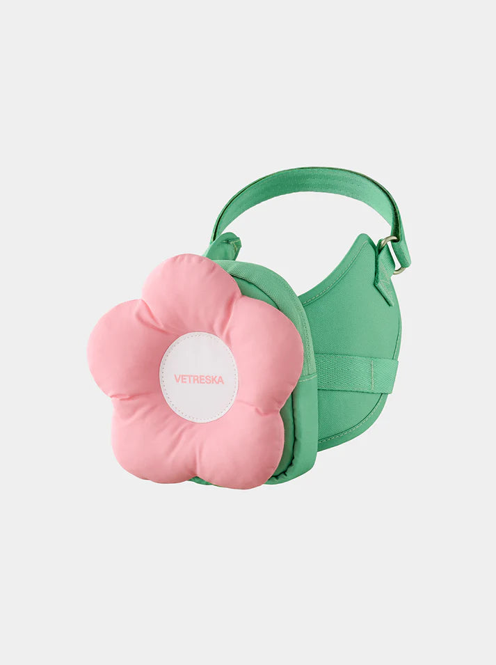 Vetreska Flora Pet Backpack, Harness & Leash 3 In 1 Set Pet Flora - Conjunto Peitoral, Mochila e Guia