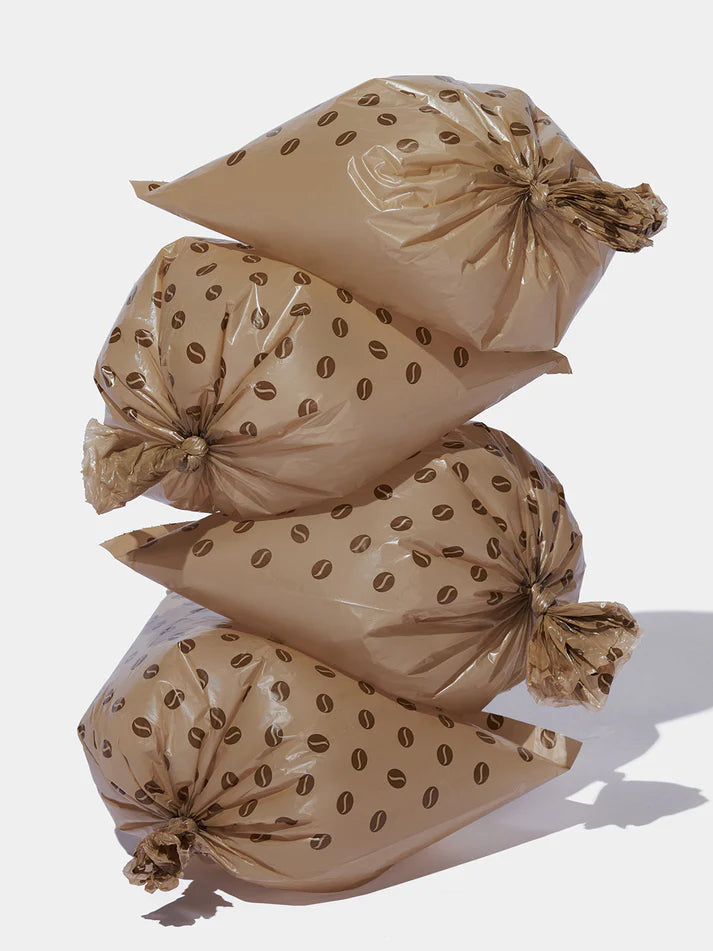 Vetreska Coffee Poop Bags - Conjunto de Sacos Cata Caca 12 Rolos
