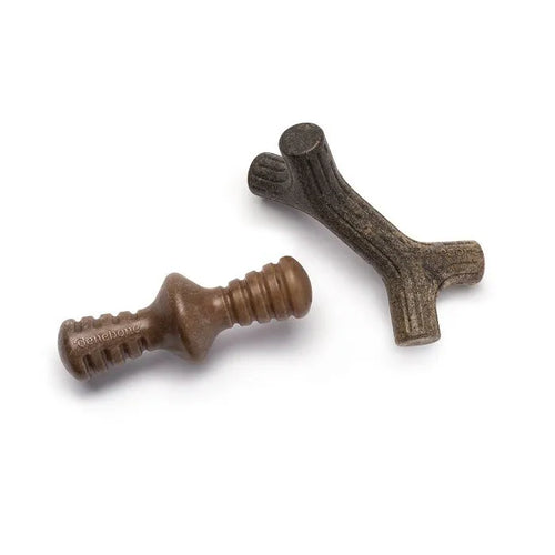 Benebone Tiny 2 Pack Maple Wood e Bacon - Mordedor para cachorro
