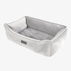 Cama para Cachorro Reversível Nandog Signature Collection - Cinza Claro