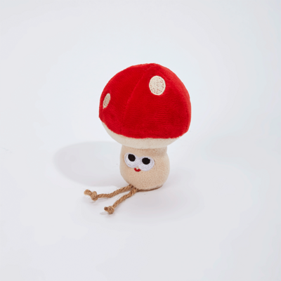 Brinquedo de Pelúcia Cogumelo com Catnip FOFOS