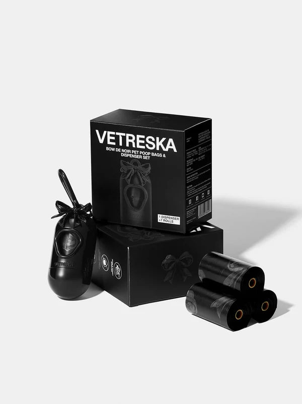 Vetreska Bow De Noir 1 Dispenser + 7 Rolos
