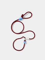 VETRESKA Mist & Merlot Hands-Free Rope Leash - Guia de Mãos Livres