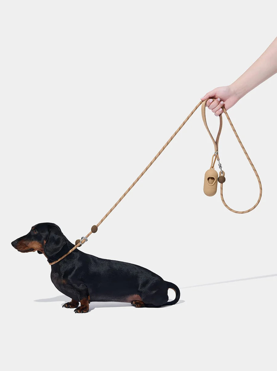 VETRESKA Connect Lite Rope Leash - Guia Leve de Corda - Coffee
