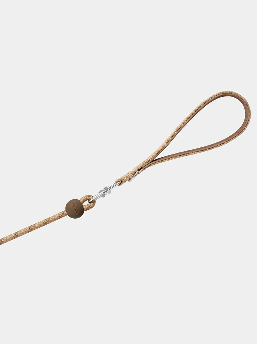 VETRESKA Connect Lite Rope Leash - Guia Leve de Corda - Coffee