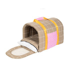 Bolsa de Transporte Xadrez Caqui Woof