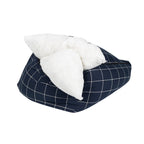 Cama Sofá Xadrez Marinho Woof