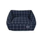 Cama Sofá Xadrez Marinho Woof
