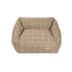 Cama Sofá Xadrez Caqui Woof