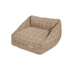Cama Sofá Xadrez Caqui Woof