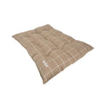 Cama Almofada Gomo Xadrez Caqui Woof