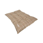 Cama Almofada Gomo Xadrez Caqui Woof