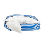 Cama Retangular Básica Listrado Royal Woof