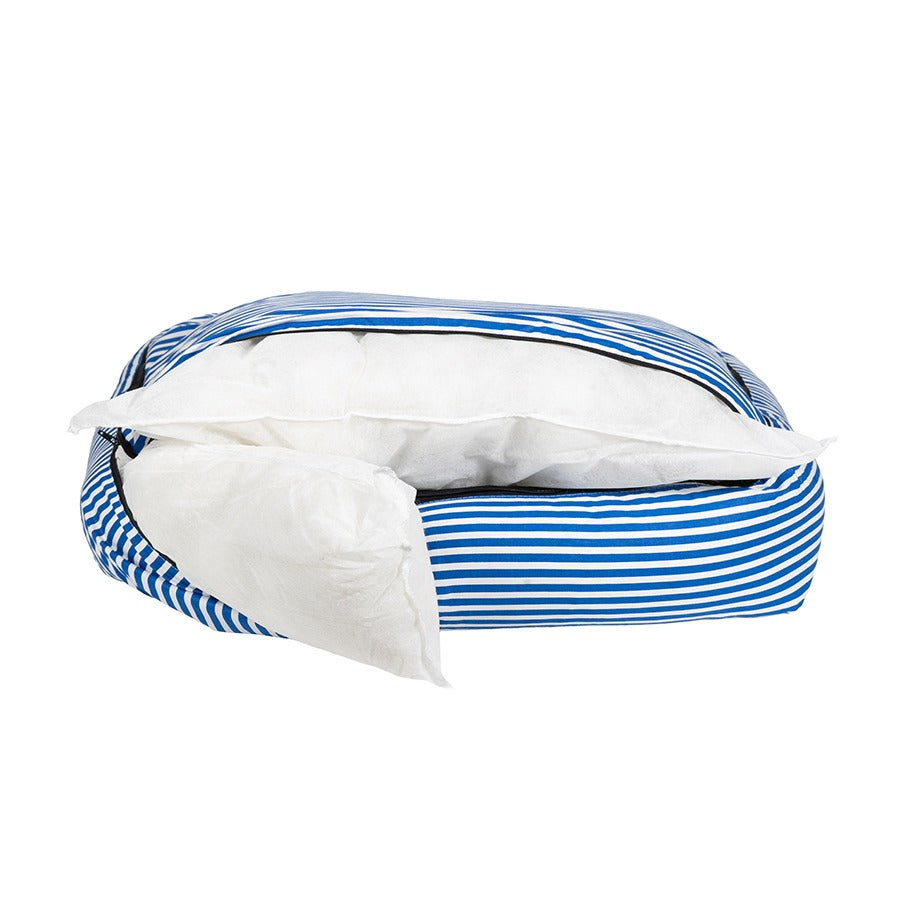 Cama Retangular Básica Listrado Royal Woof