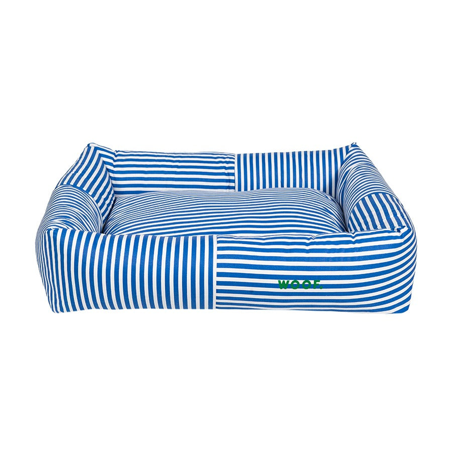 Cama Retangular Básica Listrado Royal Woof